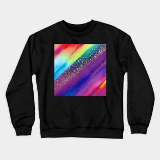 Abstract Day vs Night Digital Painting (MD23Bgs001) Crewneck Sweatshirt